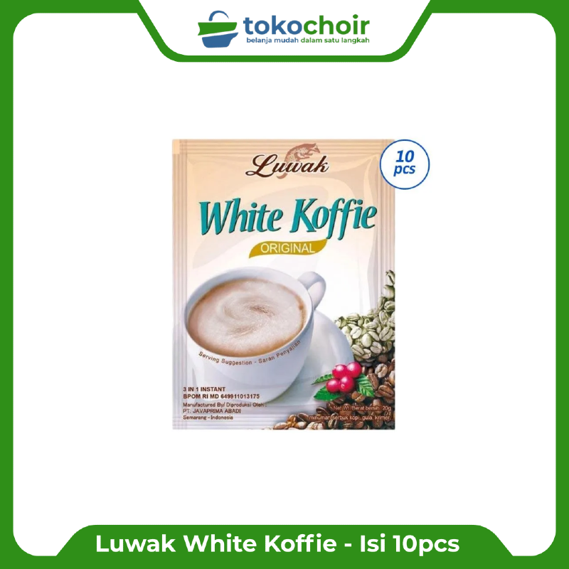 Luwak White Koffie - 1 renceng isi 10pcs