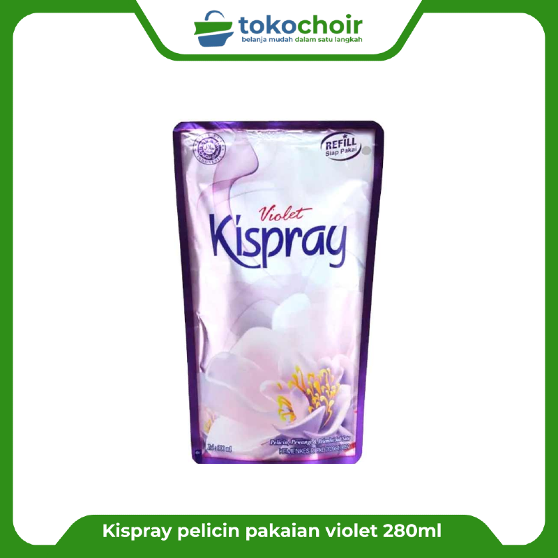Kispray pelicin pakaian violet 280ml