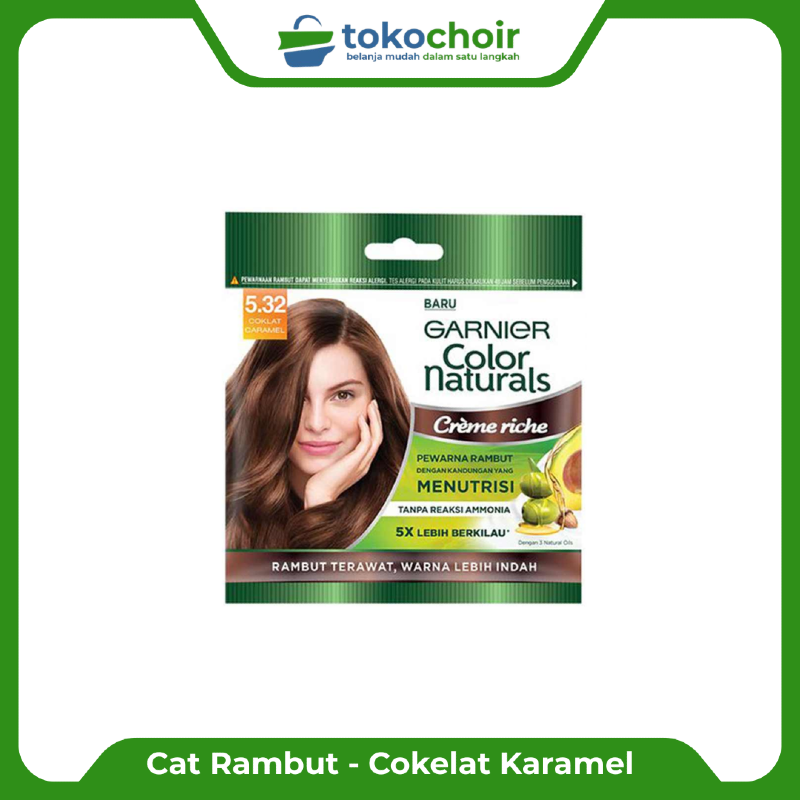 Cat rambut - cokelat karamel