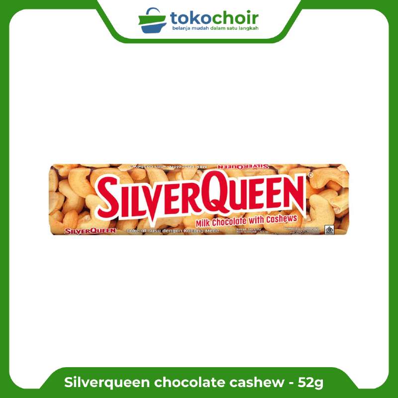 Silverqueen chocolate cashew - 52g