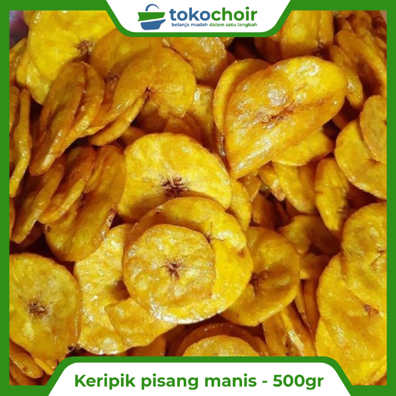 Keripik pisang manis
