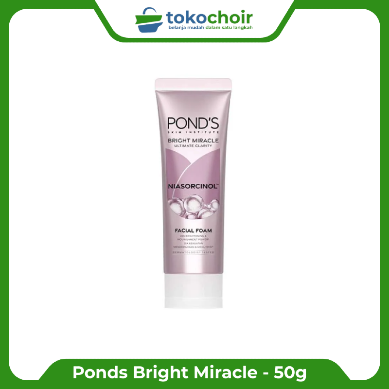 Ponds bright miracle face wash - 50g