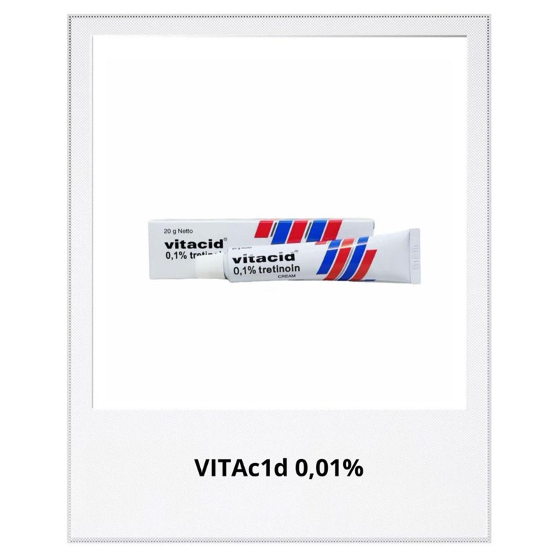 V1T4C1D 0,01 % 20GRAM 100%original untuk jerawat Hitam