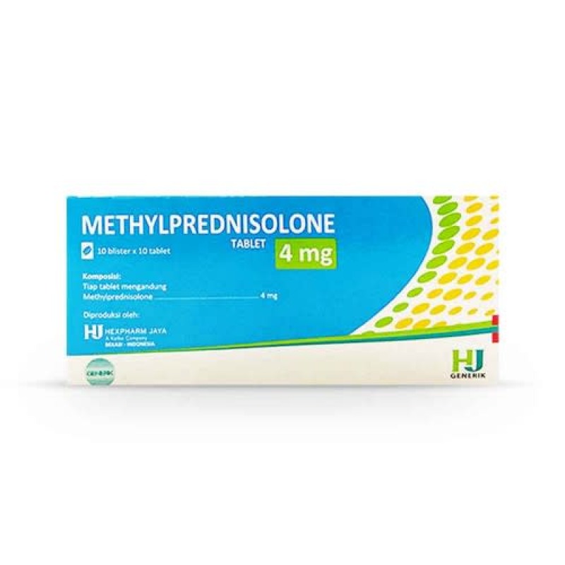 Methylprednisolone 4 mg 10 Tablet Hexpharm