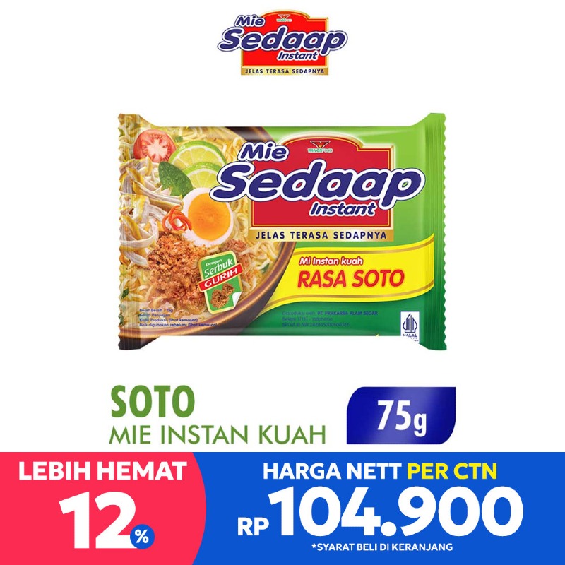 sedaap mie instant Ayam Bakar Limau