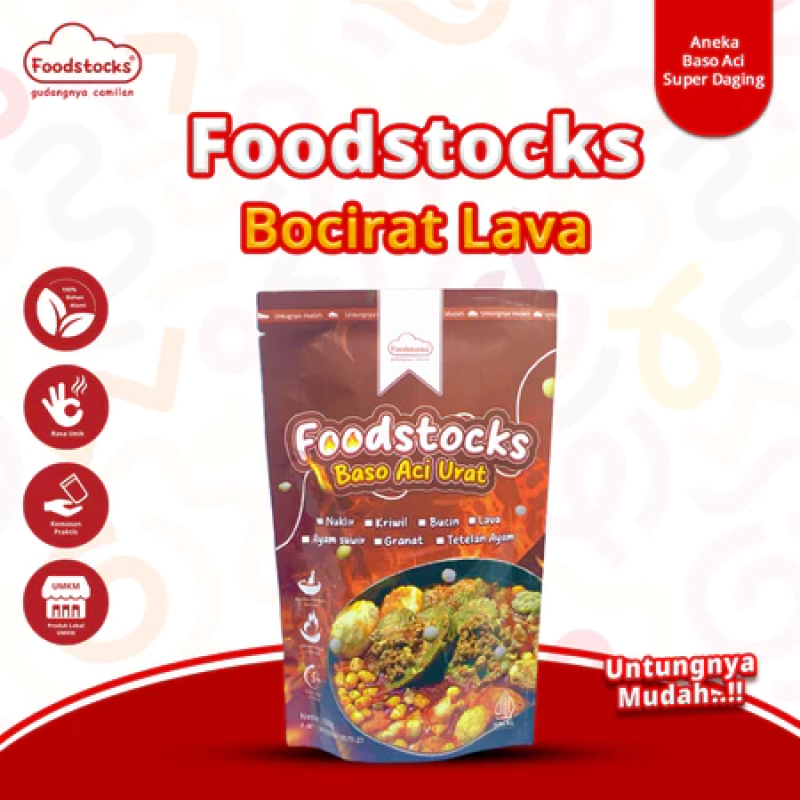 Foodstocks Bocirat Baso Aci Urat Lava (Kriwil)