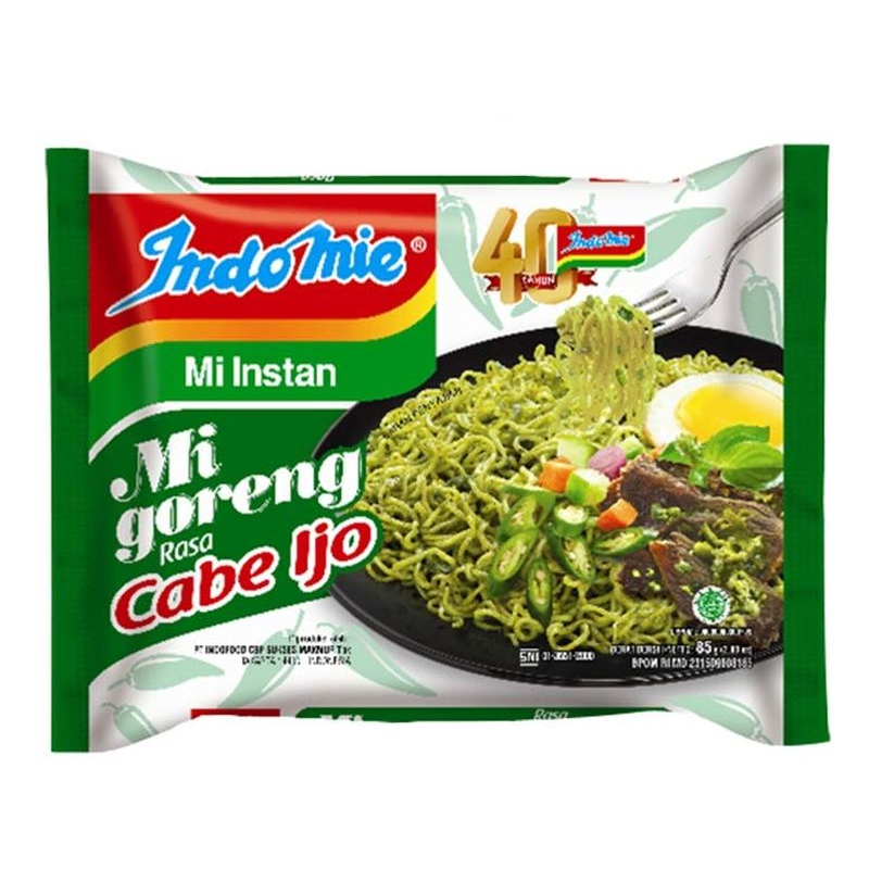indomie mie goreng cabe ijo 85g