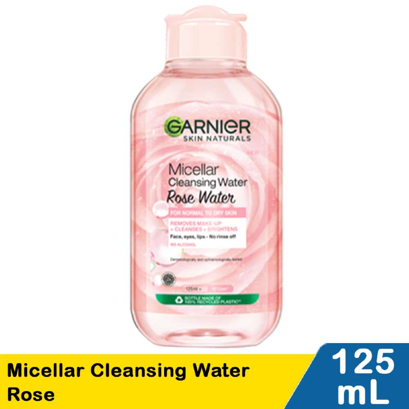 garnier micellar cleansing water rose 125ml