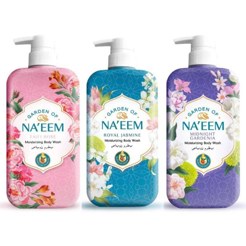 Garden of Na'eem Sabun Mandi Cair Royal Jasmine 480 ml