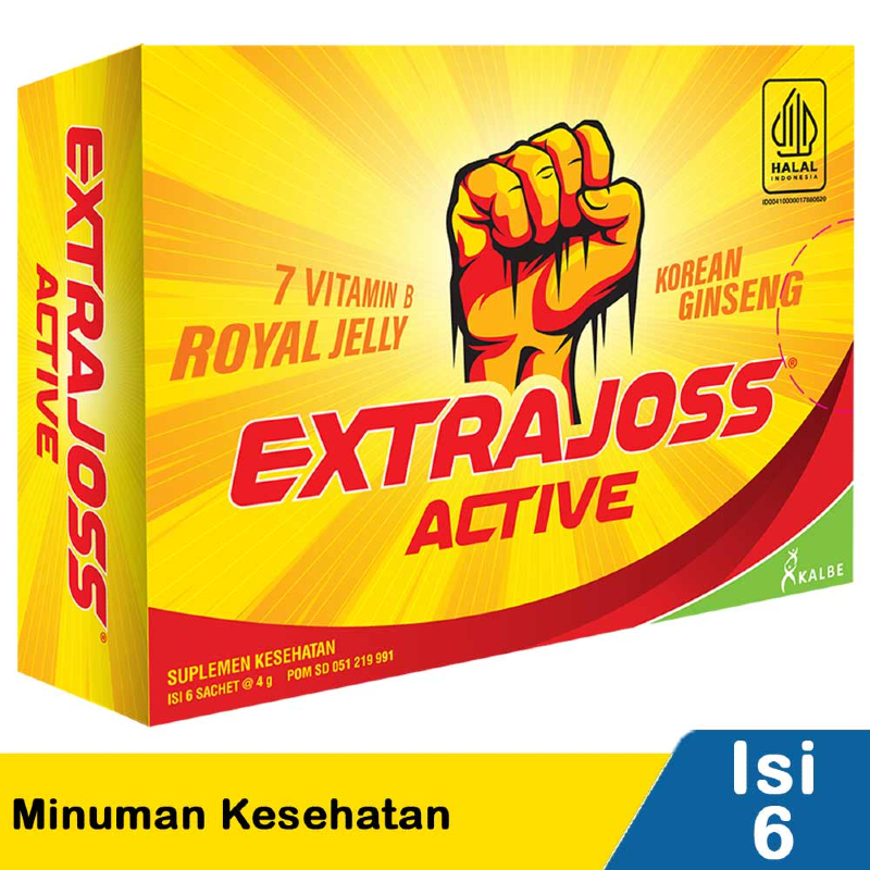 extra joss minuman kesehatan 6x4g