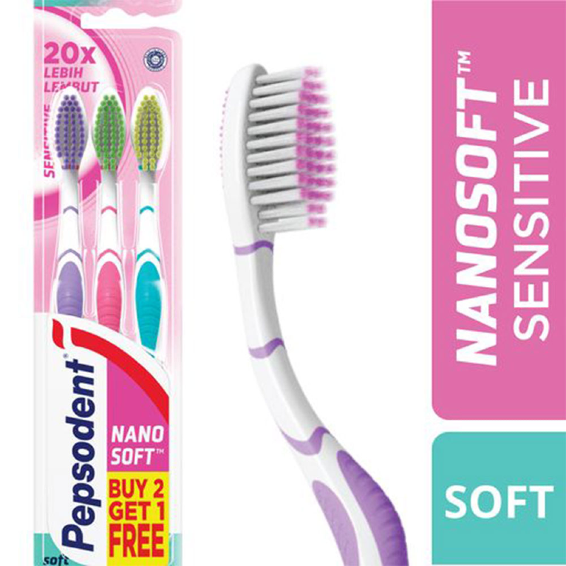 pepsodent sikat gigi double care sensitive mp3 soft